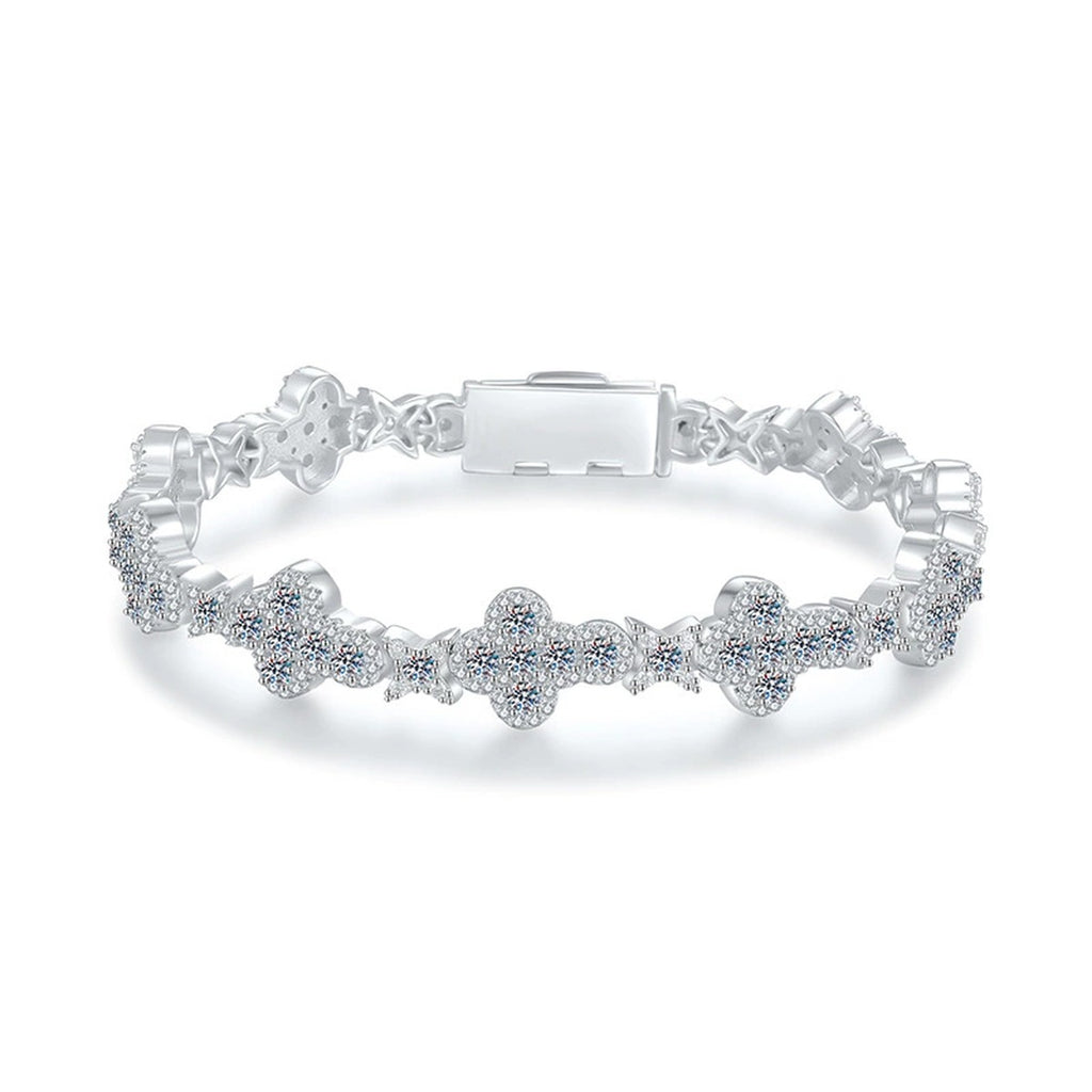 Full Moissanite Tennis Bracelet white background product image