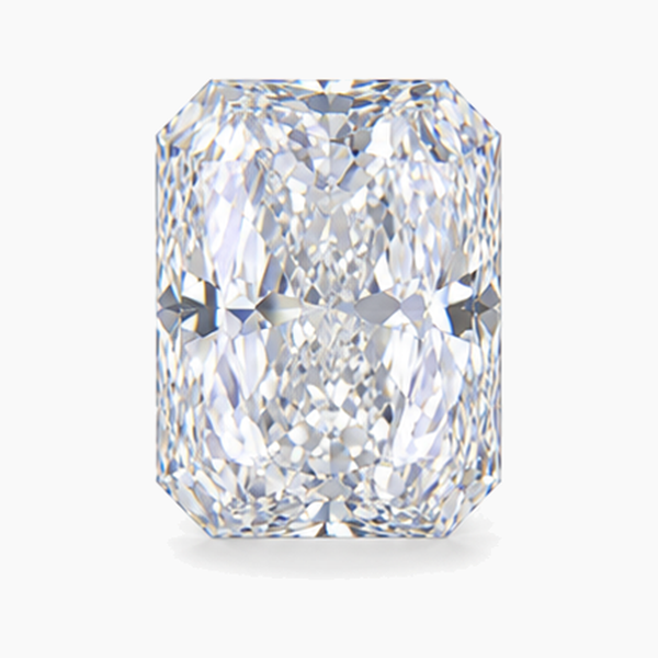 Radiant moissanite cut